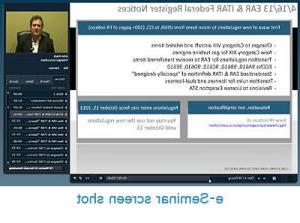 e-Seminar screenshot